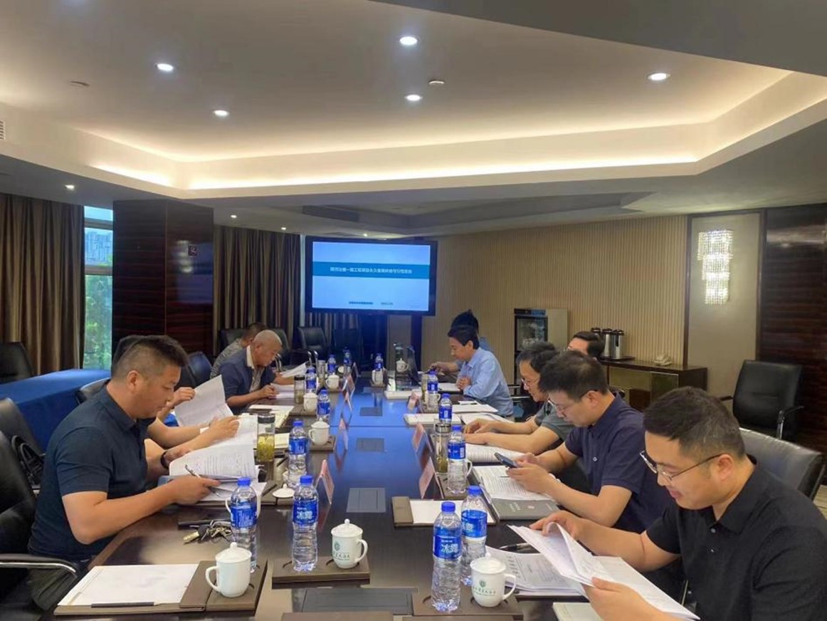 我院编制的《颍河治理一期工程项目使用林地可行性报告》通过专家评审